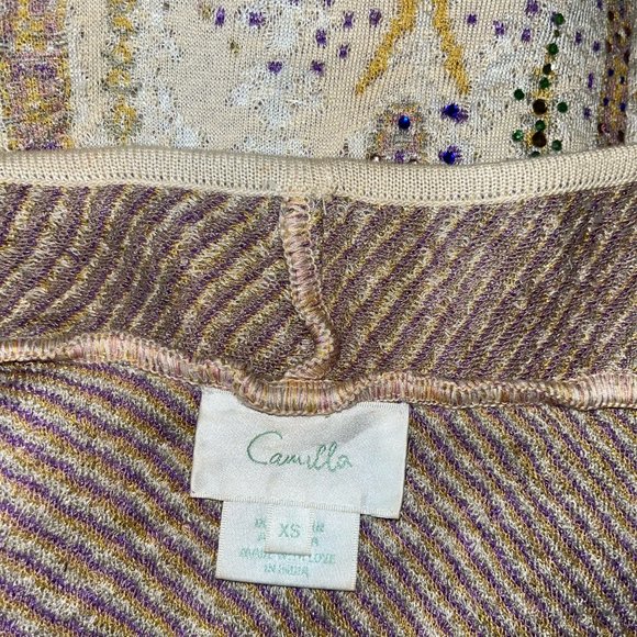 Camilla drape fringe jacket - Picture 2 of 3